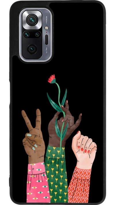 Coque Xiaomi Redmi Note 10 Pro Max - Silicone rigide noir Womens day 2026 2