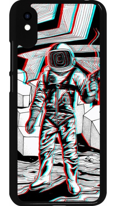 Coque Xiaomi Redmi 9A - Anaglyph Astronaut