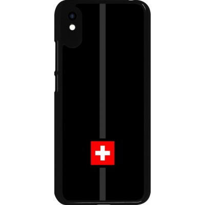 Xiaomi Redmi 9A Case Hülle - Kanton CH schwarz