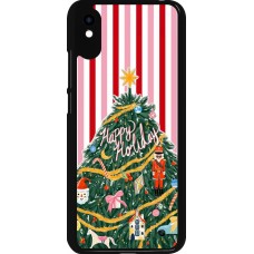 Xiaomi Redmi 9A Case Hülle - Christmas 25 Happy Holiday