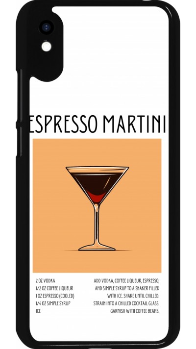 Coque Xiaomi Redmi 9A - Cocktail recette Espresso Martini