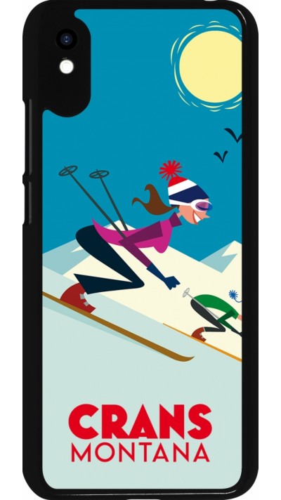 Coque Xiaomi Redmi 9A - Crans-Montana Ski Downhill