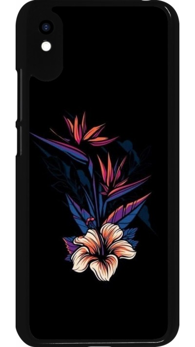 Coque Xiaomi Redmi 9A - Dark Flowers