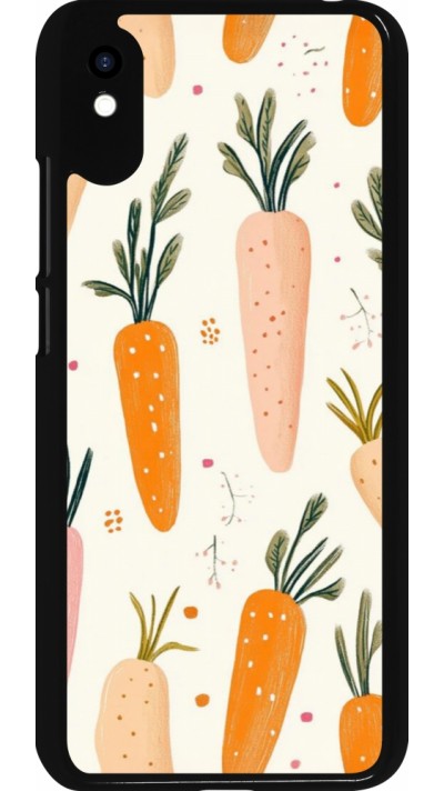 Xiaomi Redmi 9A Case Hülle - Easter 2026 Illustration carrots
