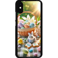 Coque Xiaomi Redmi 9A - Easter 2025 Panier Pâques