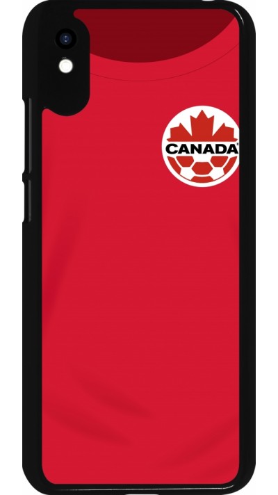 Coque Xiaomi Redmi 9A - Maillot de football Canada 2022 personnalisable