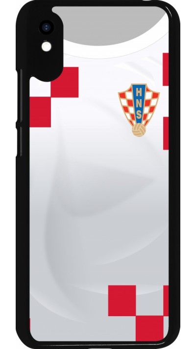 Coque Xiaomi Redmi 9A - Maillot de football Croatie 2022 personnalisable