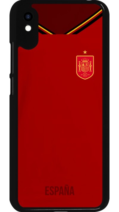 Coque Xiaomi Redmi 9A - Maillot de football Espagne 2022 personnalisable