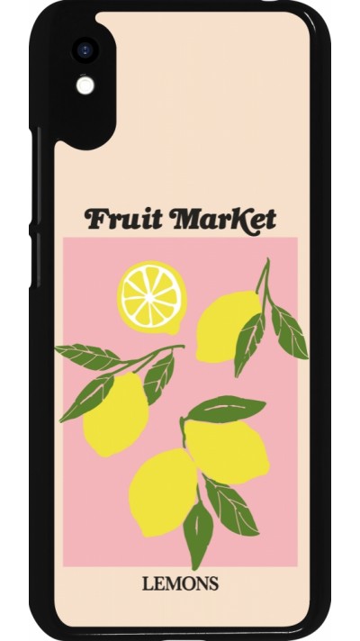 Xiaomi Redmi 9A Case Hülle - Fruit market lemons 2026