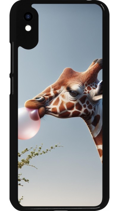 Coque Xiaomi Redmi 9A - Girafe à bulle