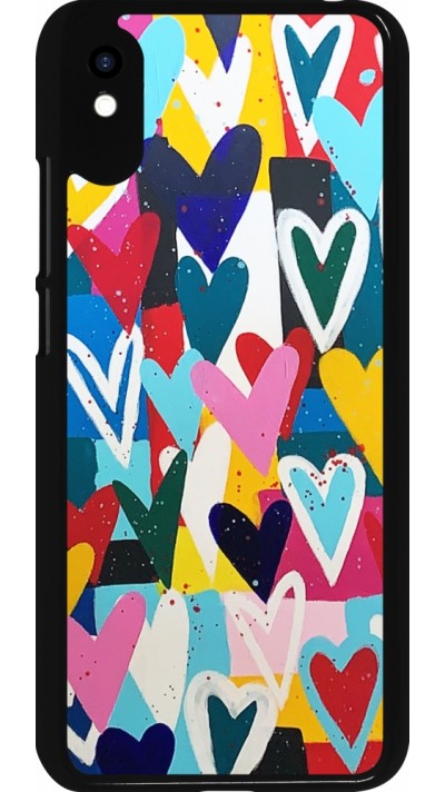 Coque Xiaomi Redmi 9A - Joyful Hearts