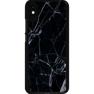 Xiaomi Redmi 9A Case Hülle - Marble Black 01