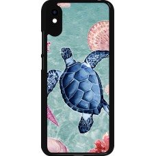 Xiaomi Redmi 9A Case Hülle - Preppy Turtle