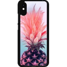 Xiaomi Redmi 9A Case Hülle - Purple Pink Pineapple