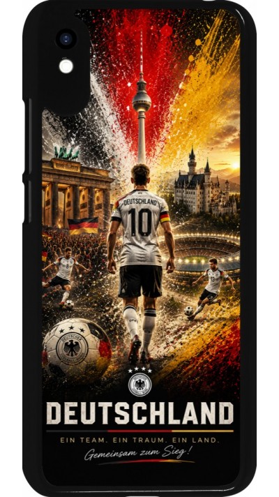 Xiaomi Redmi 9A Case Hülle - Fussball Deutschland splash 2026