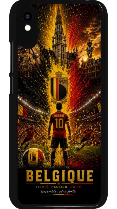 Xiaomi Redmi 9A Case Hülle - Fussball Belgien splash 2026