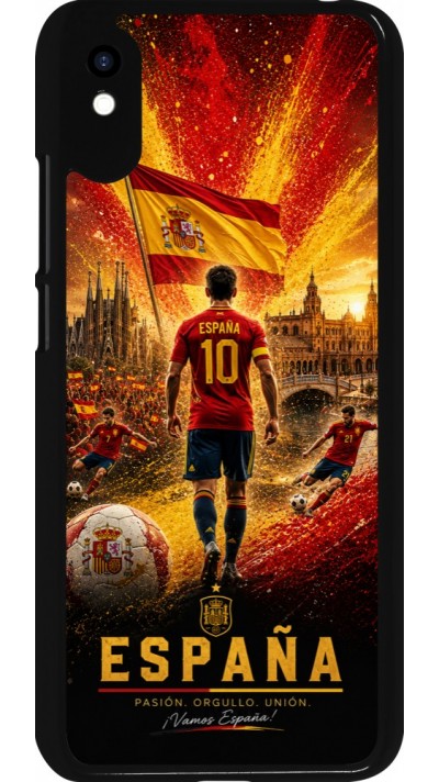 Xiaomi Redmi 9A Case Hülle - Fussball Espanien splash 2026