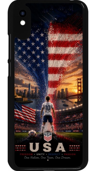 Xiaomi Redmi 9A Case Hülle - Fussball Vereinigten Staaten splash 2026