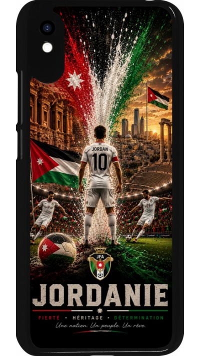Xiaomi Redmi 9A Case Hülle - Fussball Jordanien splash 2026