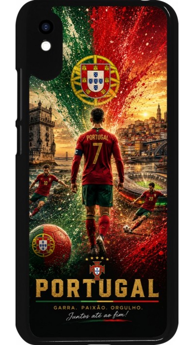 Xiaomi Redmi 9A Case Hülle - Fussball Portugal splash 2026