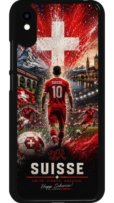 Xiaomi Redmi 9A Case Hülle - Fussball Suisse splash 2026