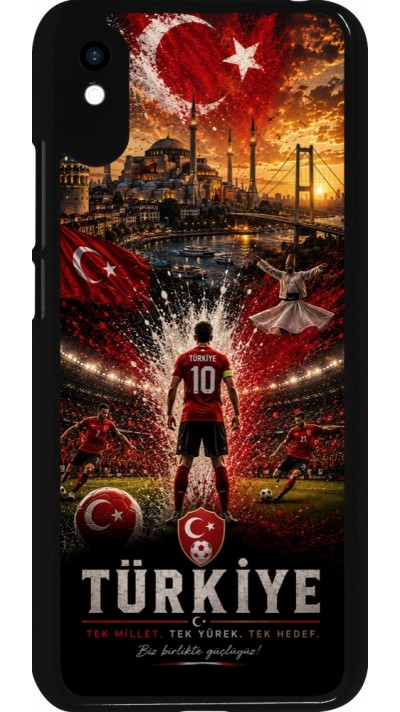 Xiaomi Redmi 9A Case Hülle - Fussball Türkei splash 2026