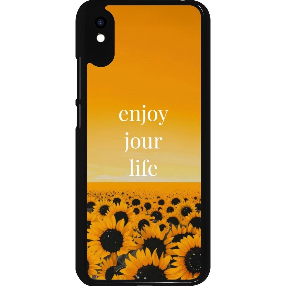 Xiaomi Redmi 9A Case Hülle - Summer 2025 Enjoy your life