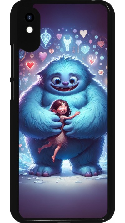 Xiaomi Redmi 9A Case Hülle - Valentin 2024 Flauschige Liebe