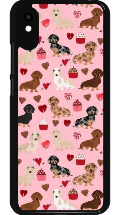 Xiaomi Redmi 9A Case Hülle - Valentine 2024 puppy love
