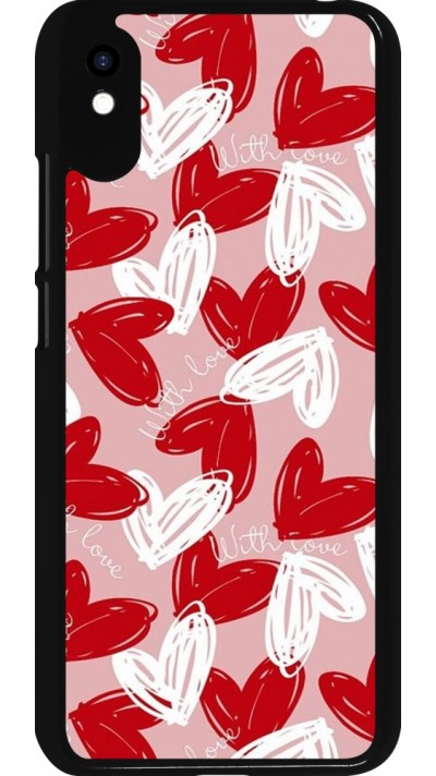 Xiaomi Redmi 9A Case Hülle - Valentine 2024 with love heart