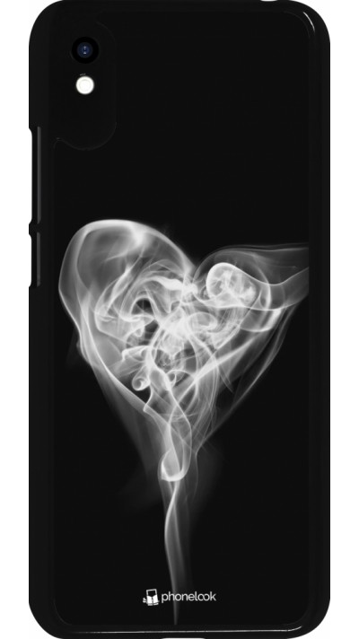 Xiaomi Redmi 9A Case Hülle - Valentine 2022 Black Smoke