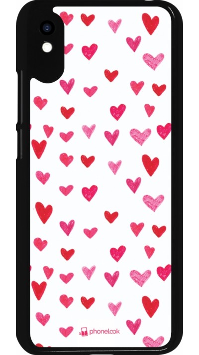 Xiaomi Redmi 9A Case Hülle - Valentine 2022 Many pink hearts