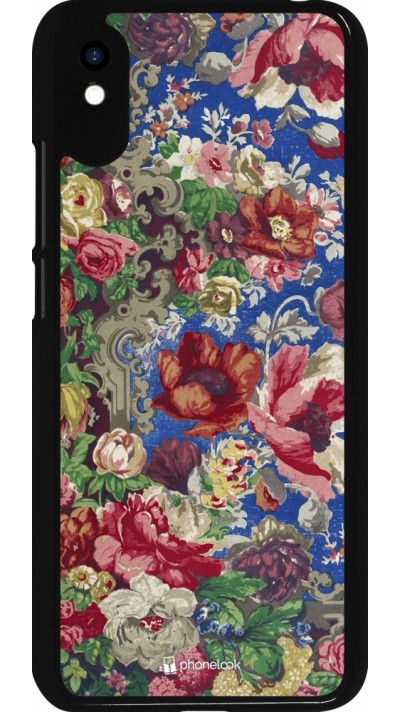 Xiaomi Redmi 9A Case Hülle - Vintage Art Flowers