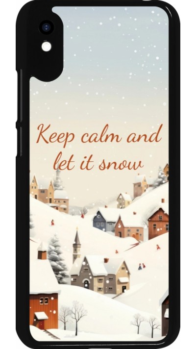 Xiaomi Redmi 9A Case Hülle - Winter 25 Winter Keep calm and let it snow