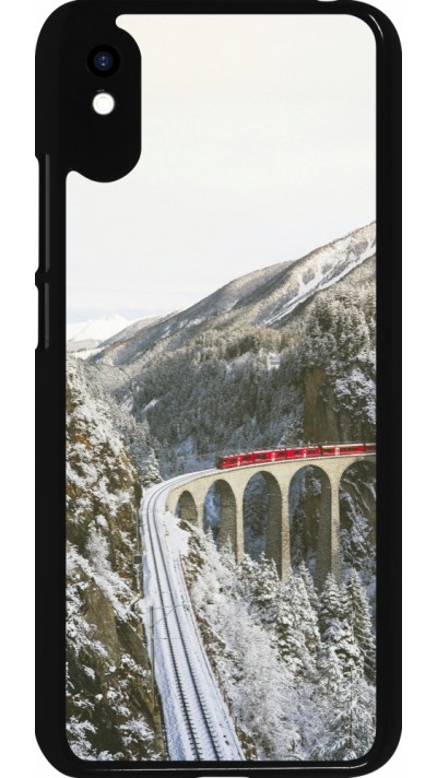 Xiaomi Redmi 9A Case Hülle - Winter 25 Winter polar express