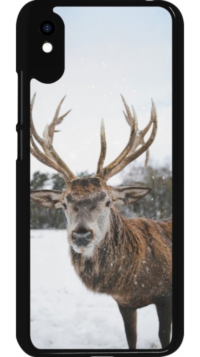 Xiaomi Redmi 9A Case Hülle - Winter 25 Winter reindeer