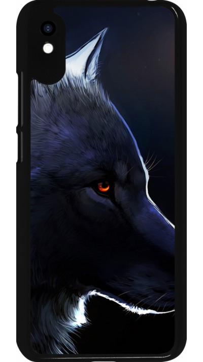 Xiaomi Redmi 9A Case Hülle - Wolf Shape