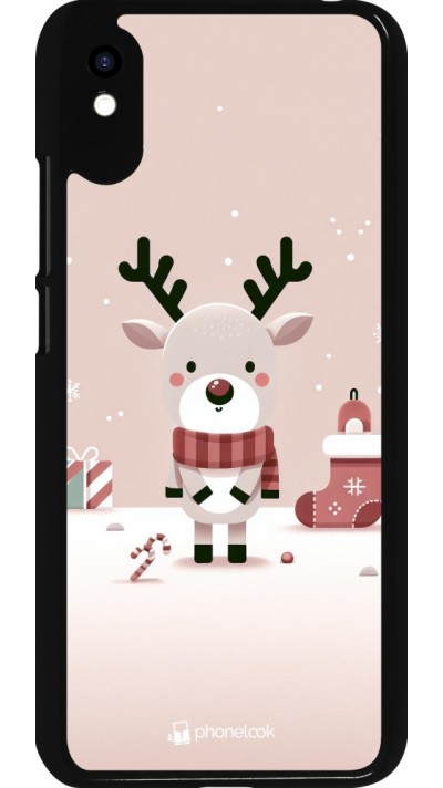 Xiaomi Redmi 9A Case Hülle - Weihnachten 2023 Choupinette Rentier