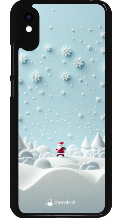 Xiaomi Redmi 9A Case Hülle - Weihnachten 2023 Kleiner Vater Schneeflocke