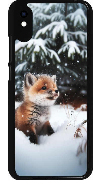 Xiaomi Redmi 9A Case Hülle - Weihnachten 2023 Fuechslein Tanne