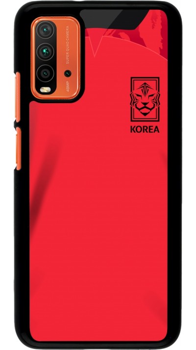 Xiaomi Redmi 9T Case Hülle - Südkorea 2022 personalisierbares Fussballtrikot