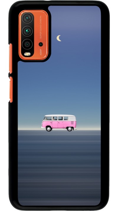 Xiaomi Redmi 9T Case Hülle - Spring 23 pink bus