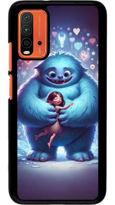 Xiaomi Redmi 9T Case Hülle - Valentin 2024 Flauschige Liebe