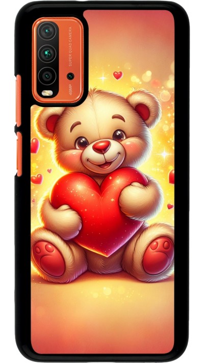 Xiaomi Redmi 9T Case Hülle - Valentin 2024 Teddy Liebe