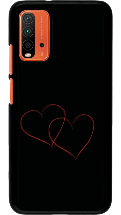 Xiaomi Redmi 9T Case Hülle - Valentine 2023 attached heart