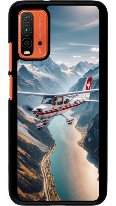 Xiaomi Redmi 9T Case Hülle - Schweizer Alpenflug