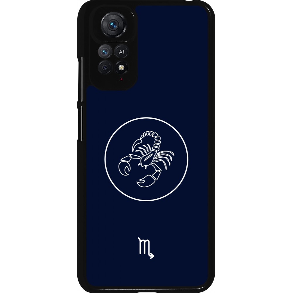 Xiaomi Redmi Note 11 / 11S Case Hülle - Astrologie Skorpion