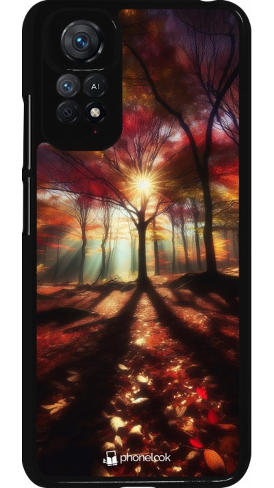 Xiaomi Redmi Note 11 / 11S Case Hülle - Herbstlicher goldener Glanz