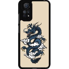Xiaomi Redmi Note 11 / 11S Case Hülle - Blue Dragon Tattoo