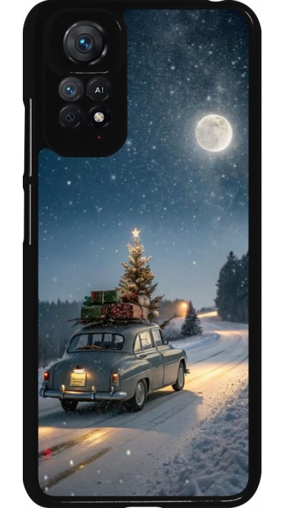 Xiaomi Redmi Note 11 / 11S Case Hülle - Christmas 25 Car with Tree Xmas